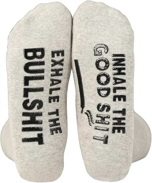Funny Socks - Novelty Socks - Stoner Gift Idea - Weed Smoker Gift Idea - Funny Gift Idea - Pothead Gift Idea,Funny Stoner Weed Socks,Funny Socks for Smokers,Men Gift,Husband Boyfriend Gift