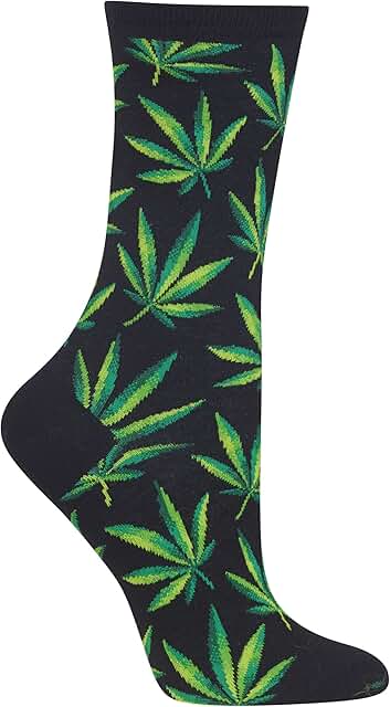 Hot Sox Men's Fun Conversation Starter Crew Socks-1 Pair Pack-Cool Funny Pop Culture Gifts